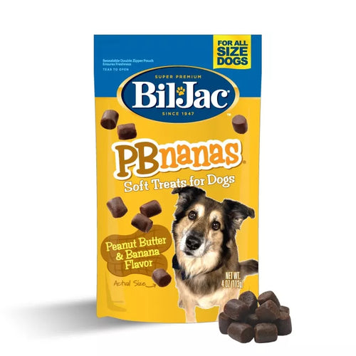 Bil-Jac PBnanas Soft Treats for Dogs