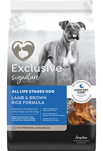 Exclusive Pet Food Exclusive Signature All Life Stages Lamb & Brown Rice Formula