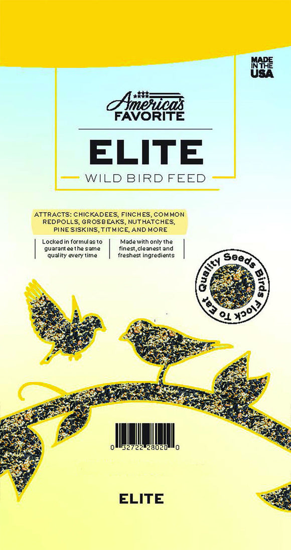 Prince Americas Favorite Yellow Stripe Elite Wild Bird Feed  Bag MP50