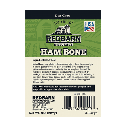 Redbarn Ham Bone 2 Pack