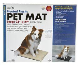 API Plastic Heated Pet Mat