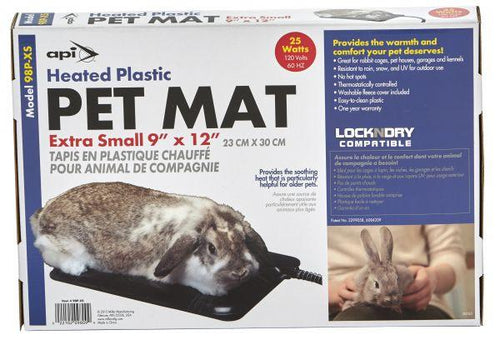 API Plastic Heated Pet Mat