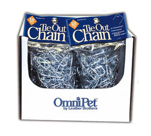 Leather Brothers Heavy Duty Welded Link Tie-Out Chains 3.8 mm x 15 ft.