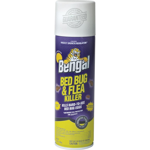 Bengal 17.5 Oz. Aerosol Spray Flea & Bedbug Killer