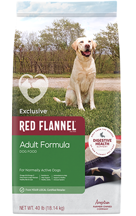 Exclusive Red Flannel® Adult Formula Balanced Nutrition Dog Food